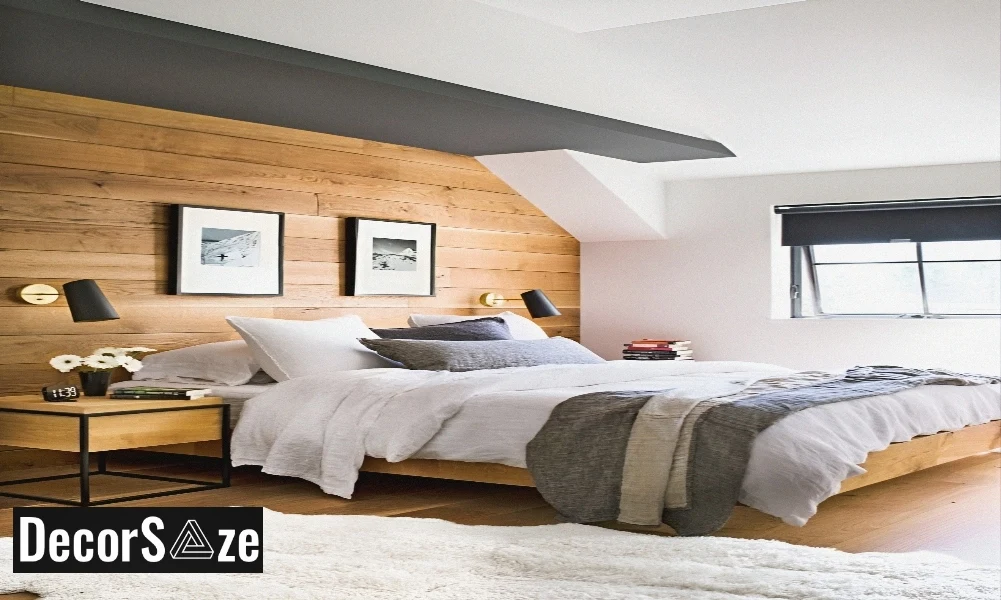 طراحی اتاق خواب طرح چوب